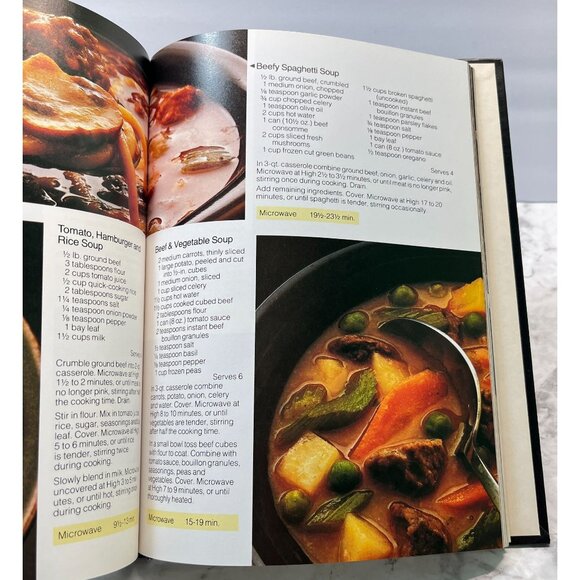 Microwave Cookbook Everyday Dinners in 30 Minutes Vintage 1980 Easy Recipes - Picture 4 of 11